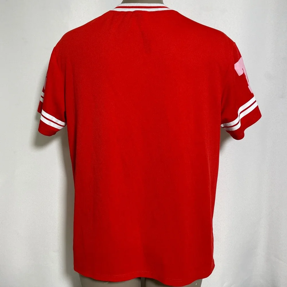 Formula 1 F1 Racing Division Hybrid Apparel Red Pit Crew Jersey Women's MEDIUM - Picture 8 of 12